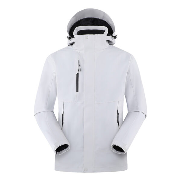 Full Heat Seal Shell Jacket Three-in-one Windproof Outdoor - Image 4