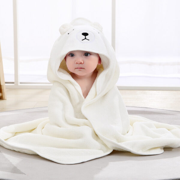 Spring And Autumn Baby Airable Cover Swaddling Bath Towel - Image 4