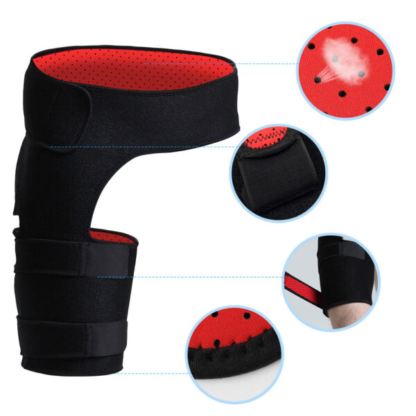 Breathable Anti-muscle Strain Hip Protector Thigh Protector - Image 4