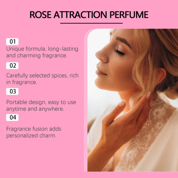 Rose Light Perfume Perfume Natural Portable Portable - Image 6