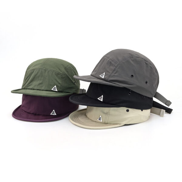 Outdoor Quick-drying Japanese Short Brim Embroidered Peaked Cap - Image 3