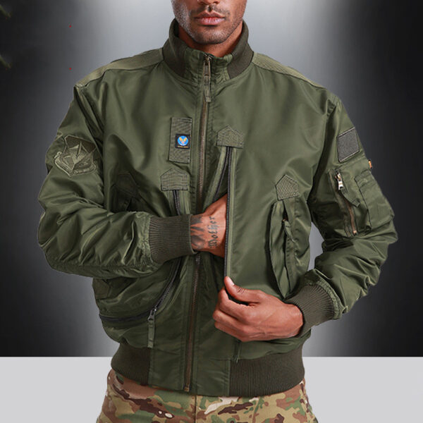 Men's Jacket Pilot Workwear Trendy Stand Collar