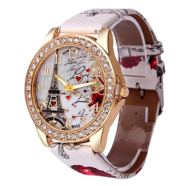 New Vintage Paris Eiffel Tower Women's Quartz Watch Women Girls Ladies Students Casual Wristwatch Relojes - Image 7