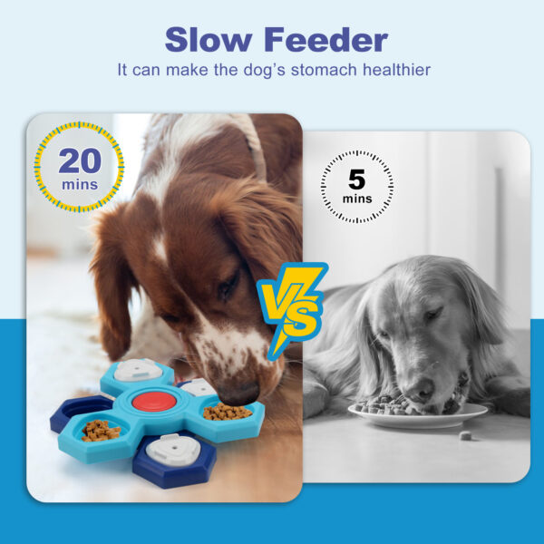 4 Layers Slow Feeder Puzzle Dog Bowls Assemble Slow Eating Bowl For Dogs Non-slip Interactive Dog Puzzle Game Slow Bowl Pet Products - Image 6