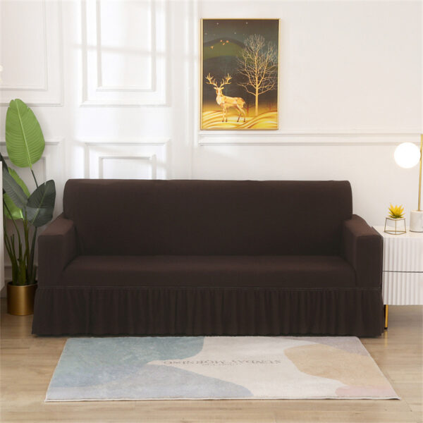 Pure Color Simple Modern Four Seasons Universal Sofa Cover - Image 6