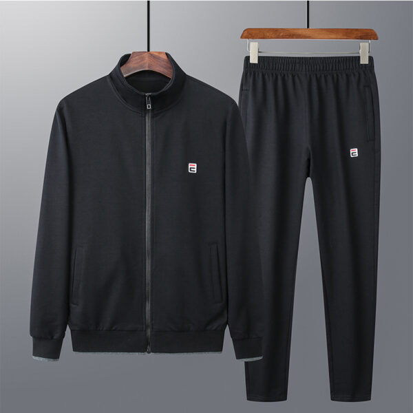 Tracksuit Men Set Autumn Clothes Plus Size Jacket Sport - Image 4