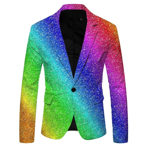 Men's New Fashion Casual Suit Jacket - Image 5