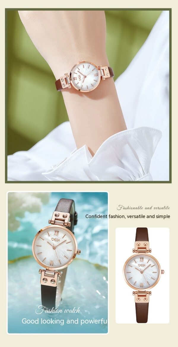 New Art-style Student's Watch Women's Waterproof Watch With Delicate And Small Dial - Image 9