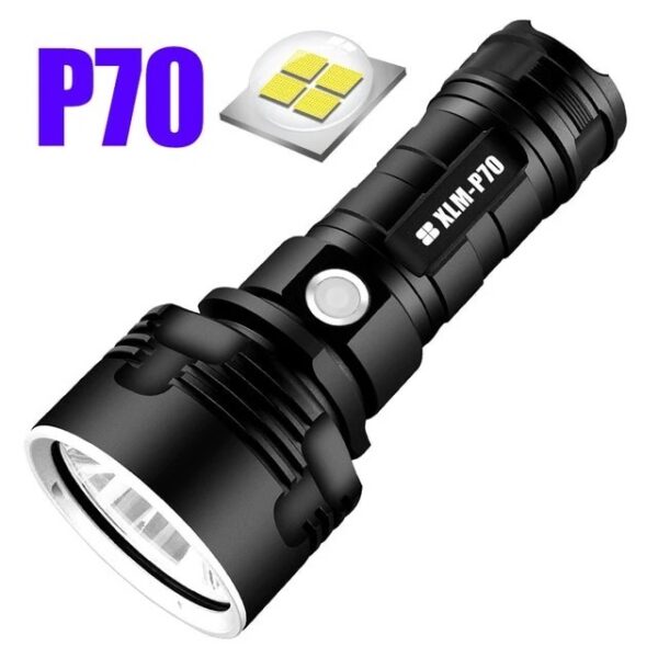 Strong Flashlight Focusing Led  Light Rechargeable Super Bright LED Outdoor Xenon Lamp - Image 3