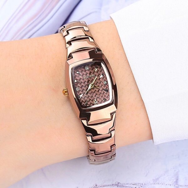 Women's Waterproof Tungsten Steel Quartz Watch - Image 7