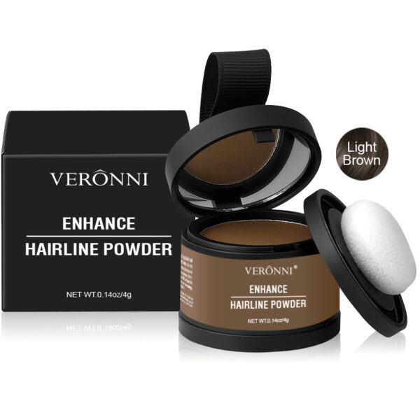 14 Color Hair Line Powder Black Root Up Natural Instant Waterproof Hairline Shadow Concealer Coverage Paint Repair Fill In Hair - Image 7