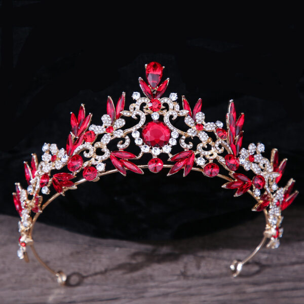 Bridal Headdress Rhinestone Mitzvah Crown - Image 4