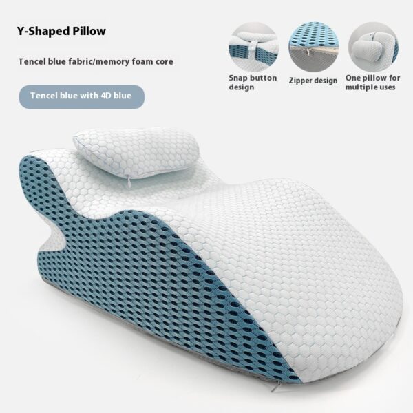 Sleeping Pillow Bed Watch Mobile Phone Memory Foam Pillow Neck Protector - Image 10