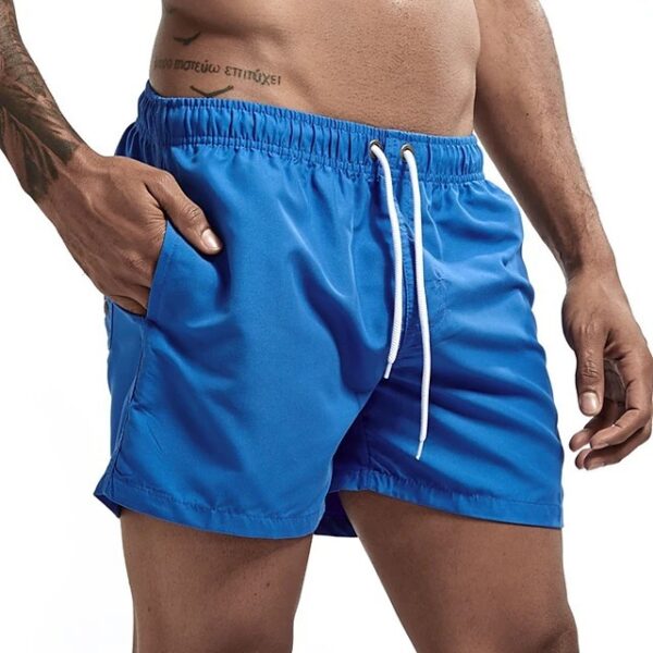 Casual Candy-colored Men's Beach Shorts - Image 9