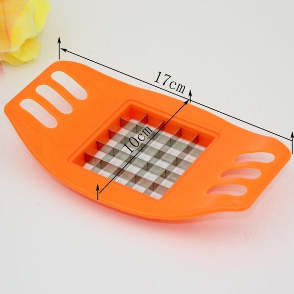 kitchen gadgets 2 Blades Potato Cutter Chopper Stainless French Fries Slicer for kitchen cortador de vegetales Home Kitchen Tool - Image 7