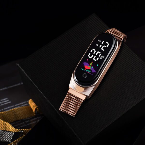 Innovative Colorful Waterproof Touch Screen Bracelet & Watch - Image 6