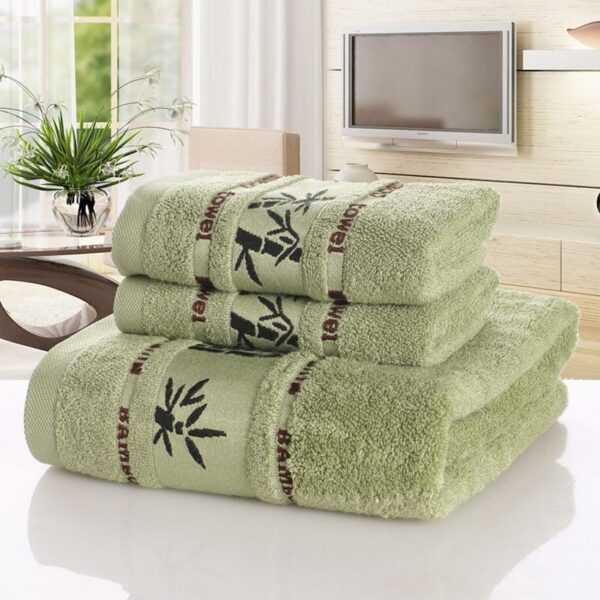 Bamboo charcoal fiber bath towel - Image 8