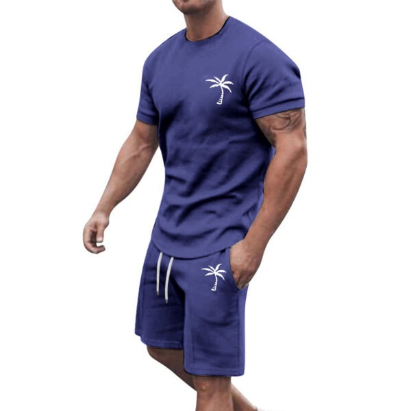 Short-sleeved Shorts Sports And Leisure Suit - Image 3