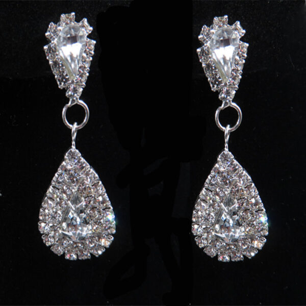 Manufacturers Selling Bride Wedding Accessories Earrings Set Drop Necklace Aliexpress - Image 3