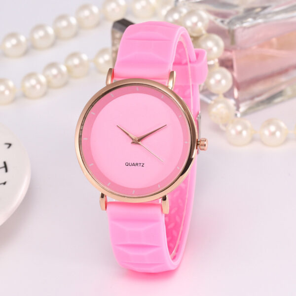 Men's And Women's Jelly Casual Silicone Watches - Image 7