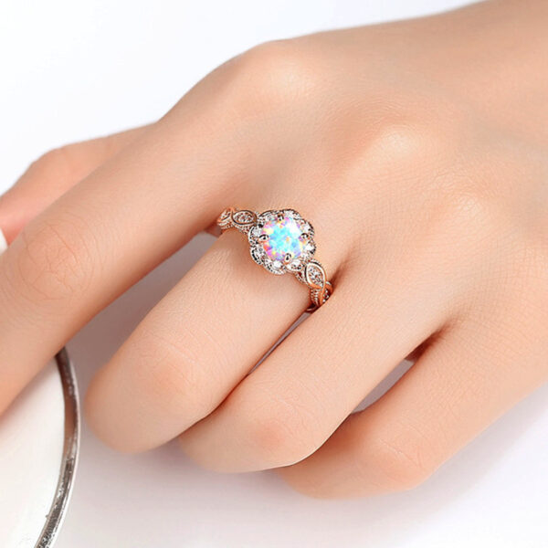 European And American Women's Fashion Resin Hollow Ring - Image 10