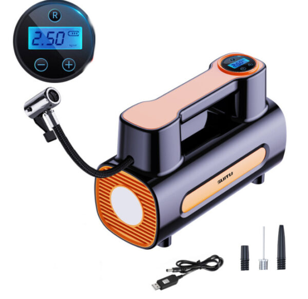 Tire Inflator 12V DC Portable Compressor Electric DC Auto Tire Pumps For Car Tires - Image 4