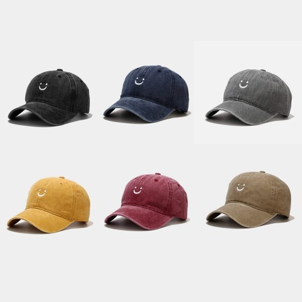 Fashion Wash Distressed Baseball Cap - Image 4