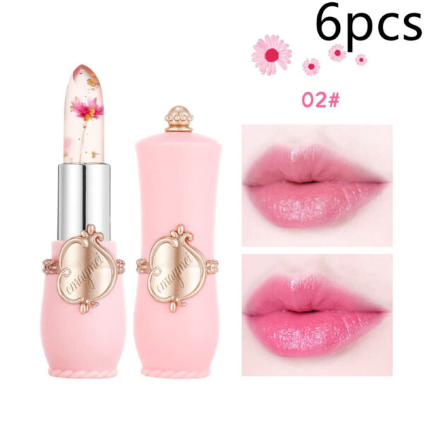 Maymei Moisturizing Lip Balm Dried Flower Color Changing Lipstick - Image 4