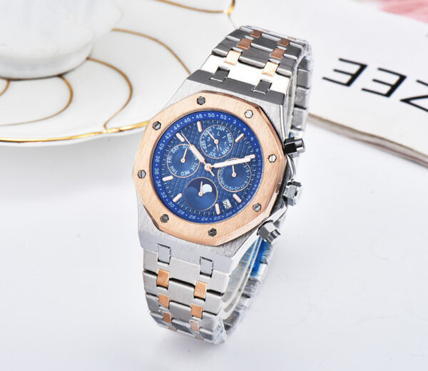 Men's Fashion Seven-pin Work Quartz Watch - Image 3