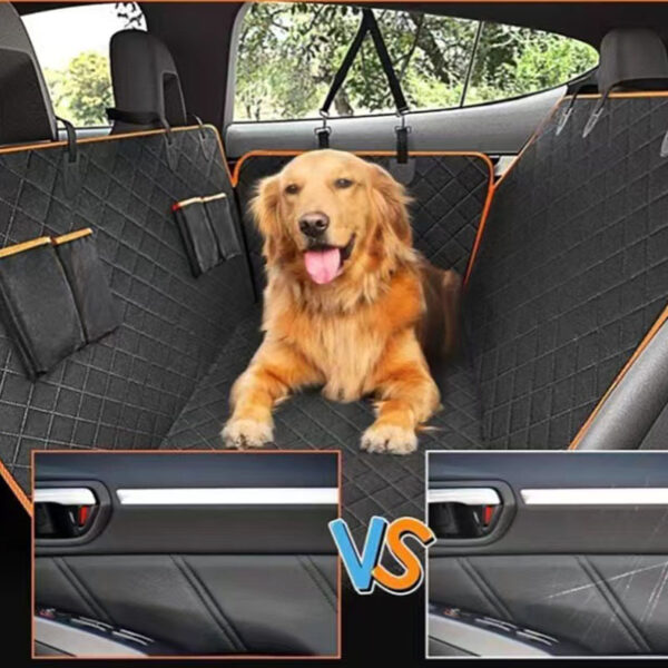 Oxford Cloth Car Pet Mat Car Rear Seat Anti-dirty - Image 2