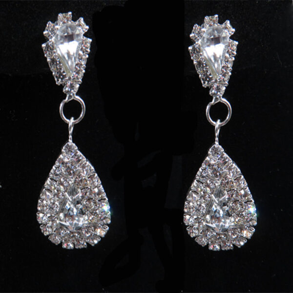 Manufacturers Selling Bride Wedding Accessories Earrings Set Drop Necklace Aliexpress - Image 4