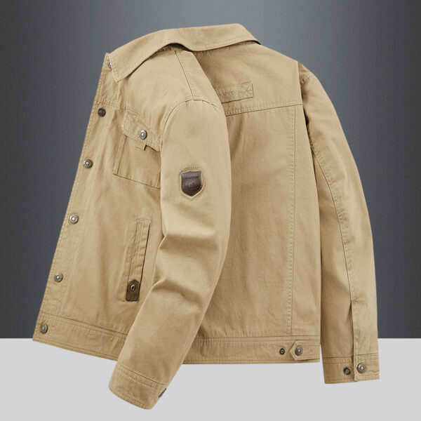 Men's Outdoor Jacket Short Coat With Multiple Pockets - Image 6