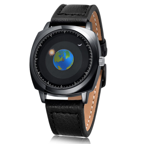 Women's Fashion Casual Innovative Earth Watch - Image 4