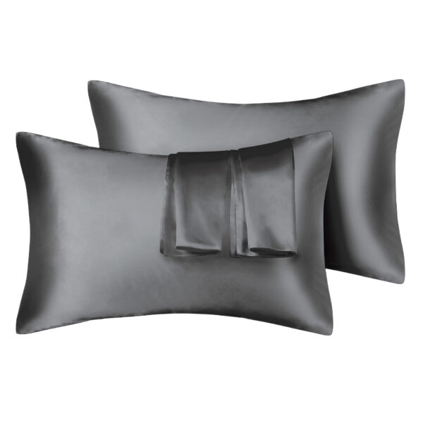 75D Satin Artificial Silk Pillowcase - Image 4