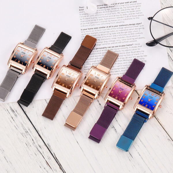 Magnetic buckle casual quartz female watch - Image 4