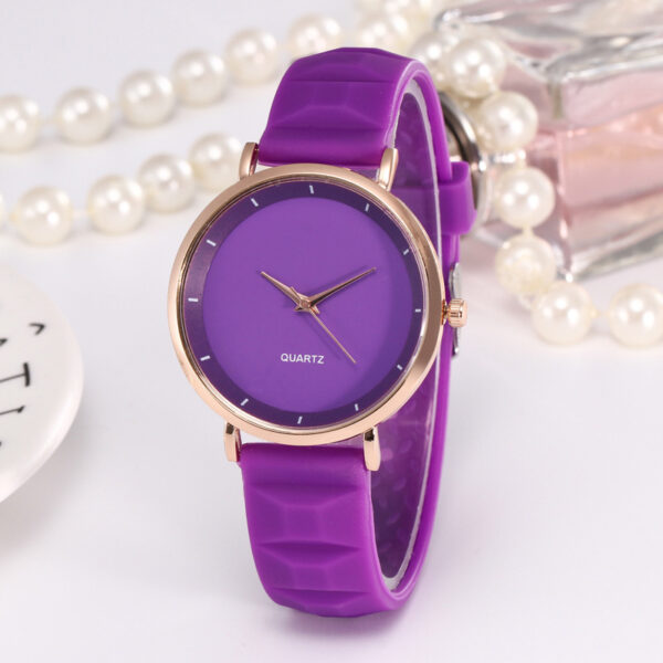 Men's And Women's Jelly Casual Silicone Watches - Image 2