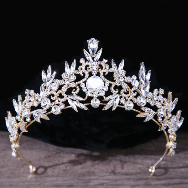 Bridal Headdress Rhinestone Mitzvah Crown - Image 2