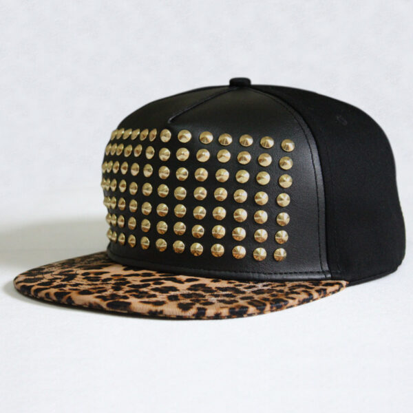 Round Hole Metal Rivet Hip Hop Baseball Cap - Image 5