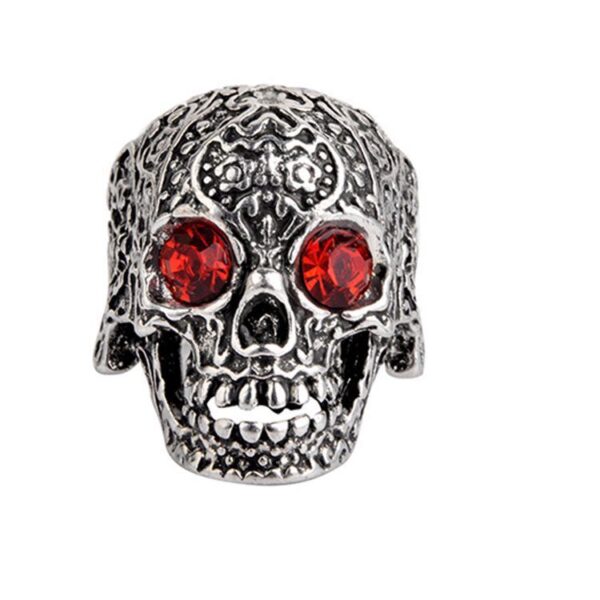 Jewelry Skull Head Ring Male Rock Gothic - Image 6