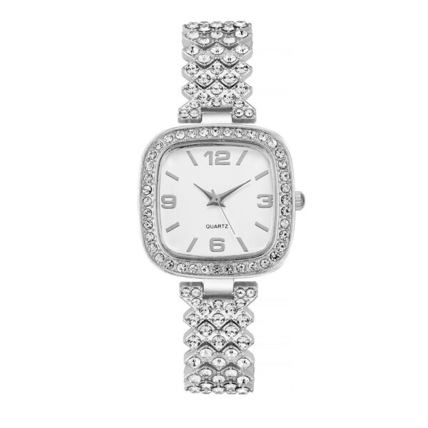 Women's Diamond Watch Bracelet Two-piece Set - Image 6