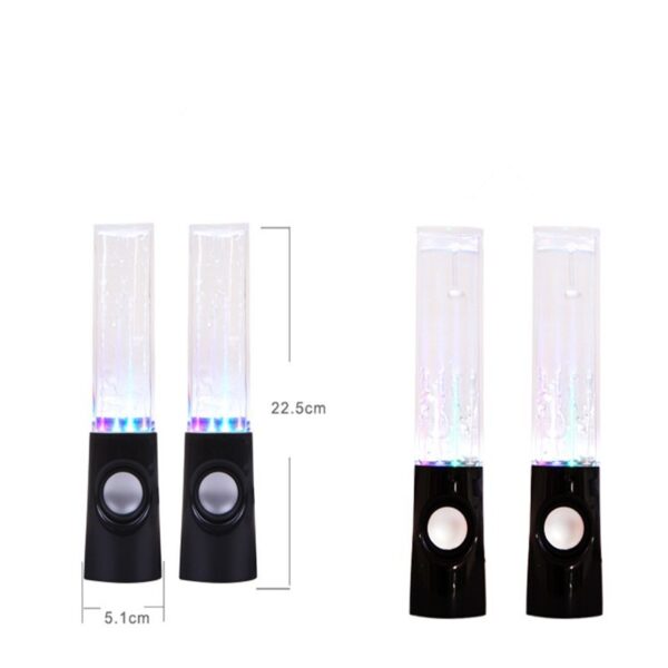 Wireless Dancing Water Speaker LED Light Fountain Speaker Home Party - Image 3