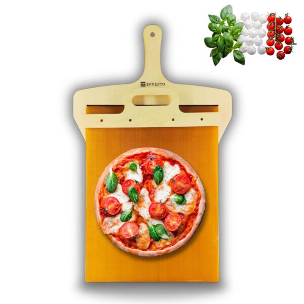 Kitchen Gadgets Sliding Pizza Shovel Non Stick Pizza Smooth Cutting Board Storage Transfer Board Kitchen Baking Tool - Image 8