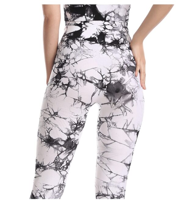 Tie Dye Leggings Women Fitness Yoga Pants Seamless Push Up Workout Tights Gym Sports Legging - Image 6