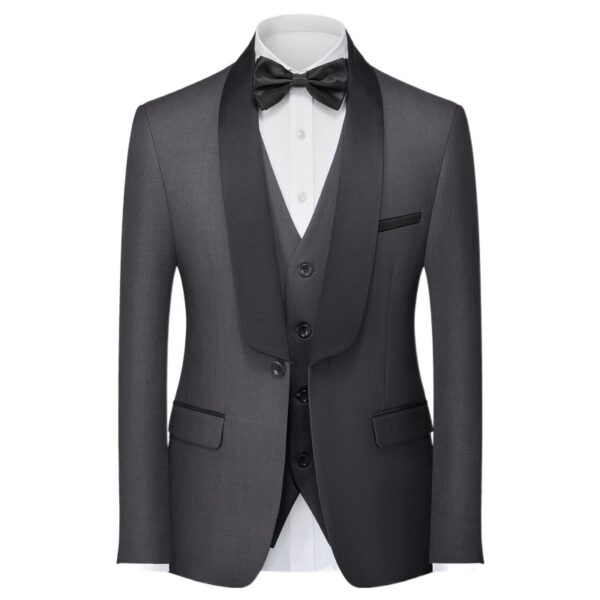 New Men's Three-piece Suit - Image 2