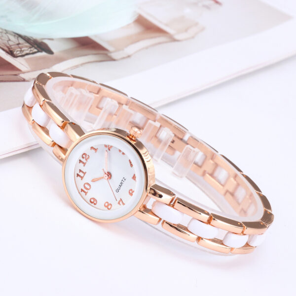 Women's Fashion Simple Diamond-set Bracelet Watch - Image 5