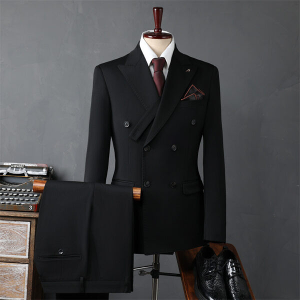 Men's Suit Set Double Breasted Casual - Image 7