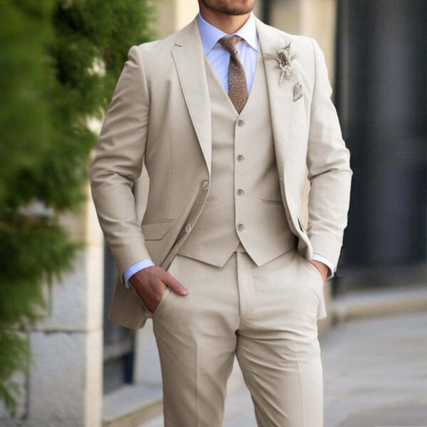 Men's Fashionable Casual Suit Suit - Image 3