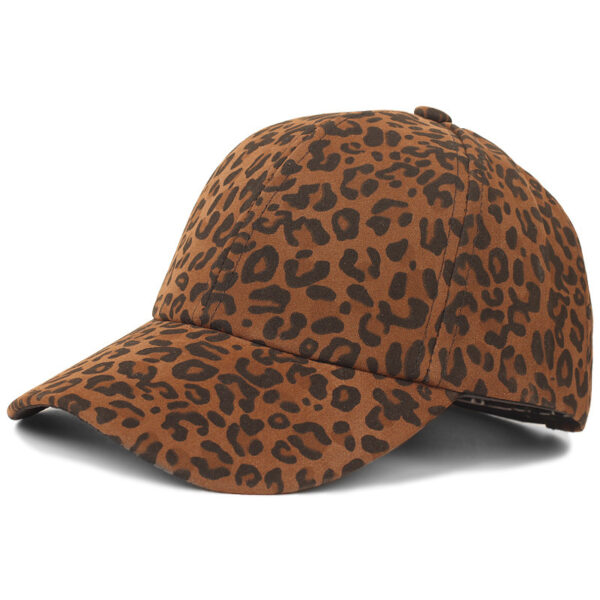 PU Serpentine Baseball Cap Sun-proof Peaked Cap - Image 7