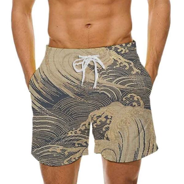 Sports Casual Surfing Printed Beach Pants - Image 3