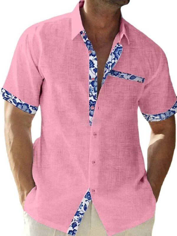 Men's Summer Vacation Seaside Casual Shirts - Image 3